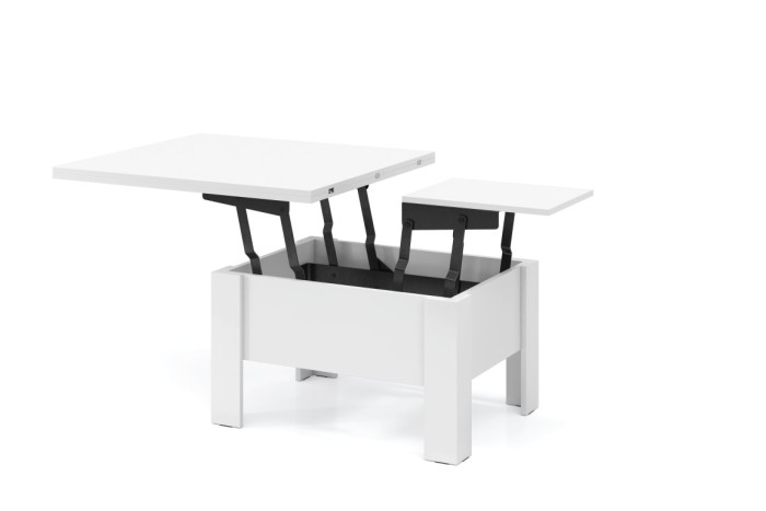 ASTON černý lesk, rozkládací, zvedací konferenční stůl, stolek